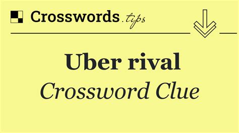 FENDI RIVAL crossword clue 